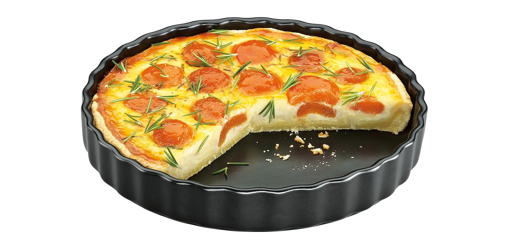0712021028 Provence černá koláčová forma 28 cm od Kuchenprofi